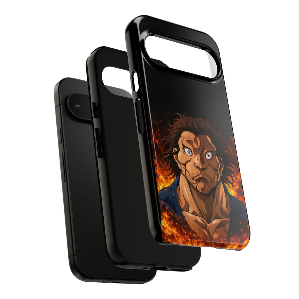 Wild Warrior Anime Phone Case – Bold Manga Art Protective Cover