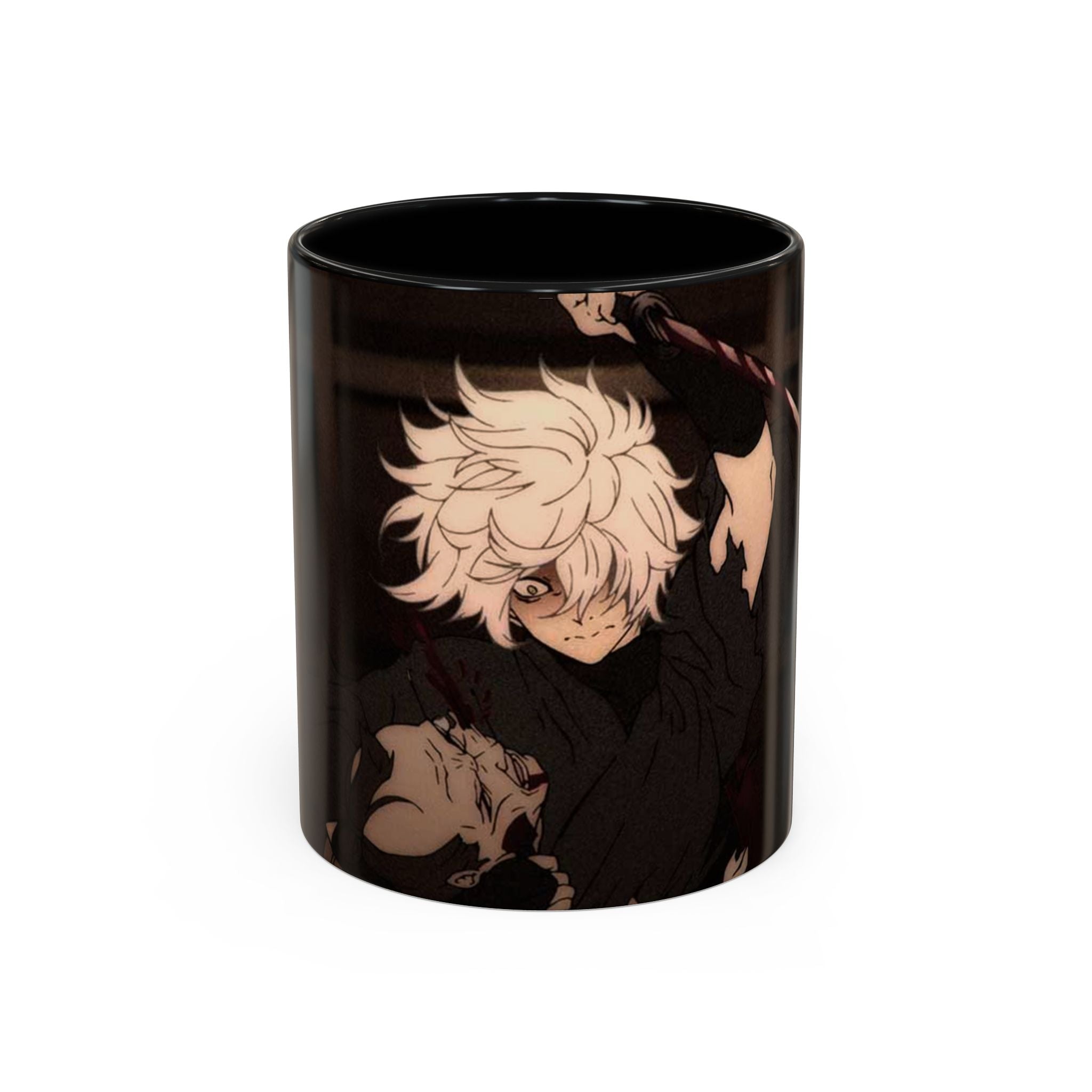 Hell’s Paradise Anime Mug – Dark Action Design | Jigokuraku Inspired Coffee Cup