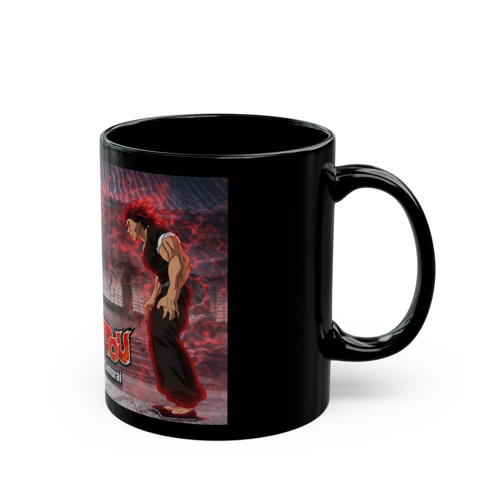 Baki vs Samurai Battle Mug – Anime Fighting Spirit Design