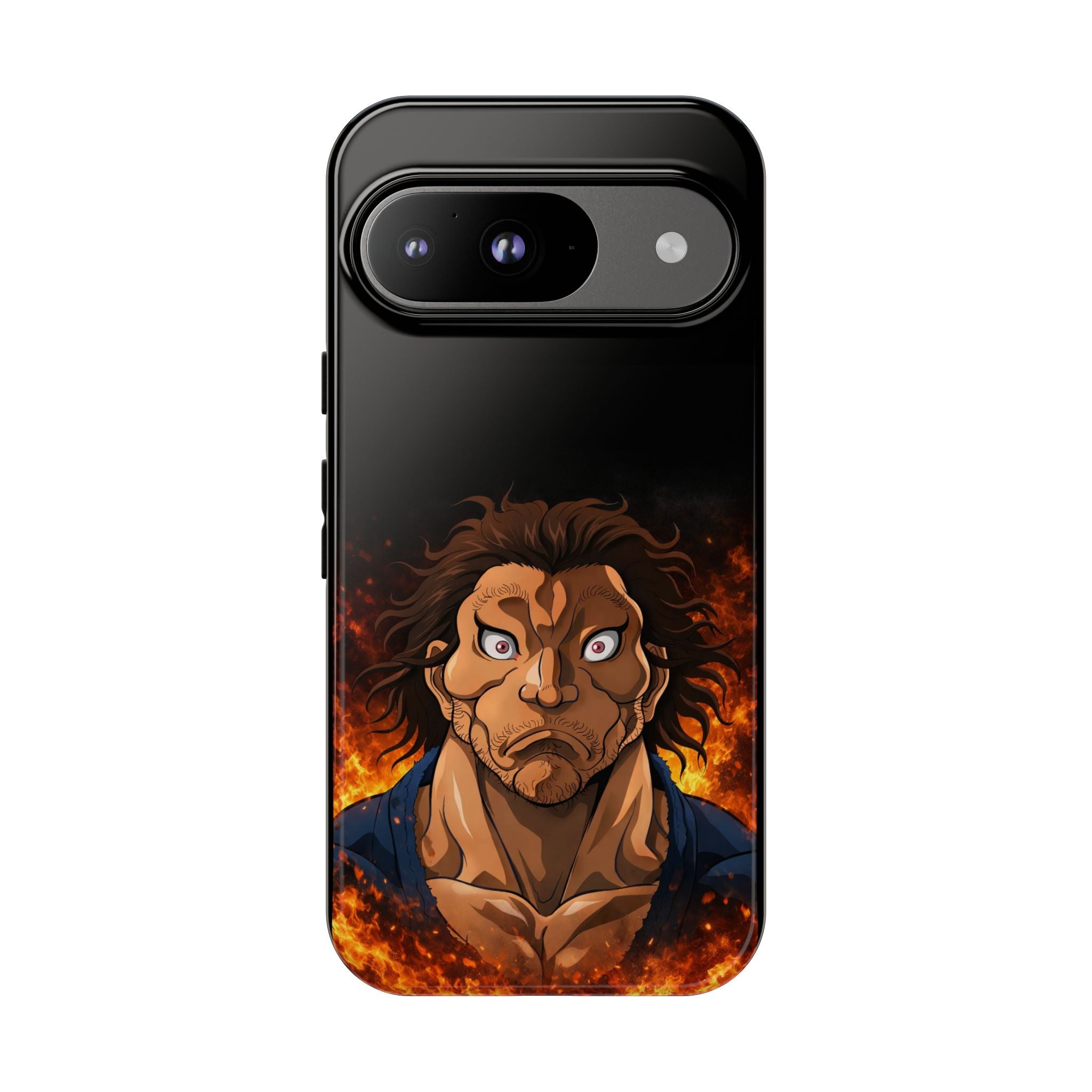 Wild Warrior Anime Phone Case – Bold Manga Art Protective Cover
