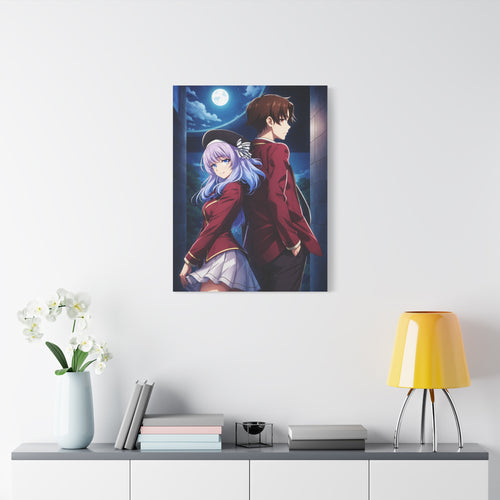 Classroom of the Elite Canvas Print – Elegant Anime Wall Art
