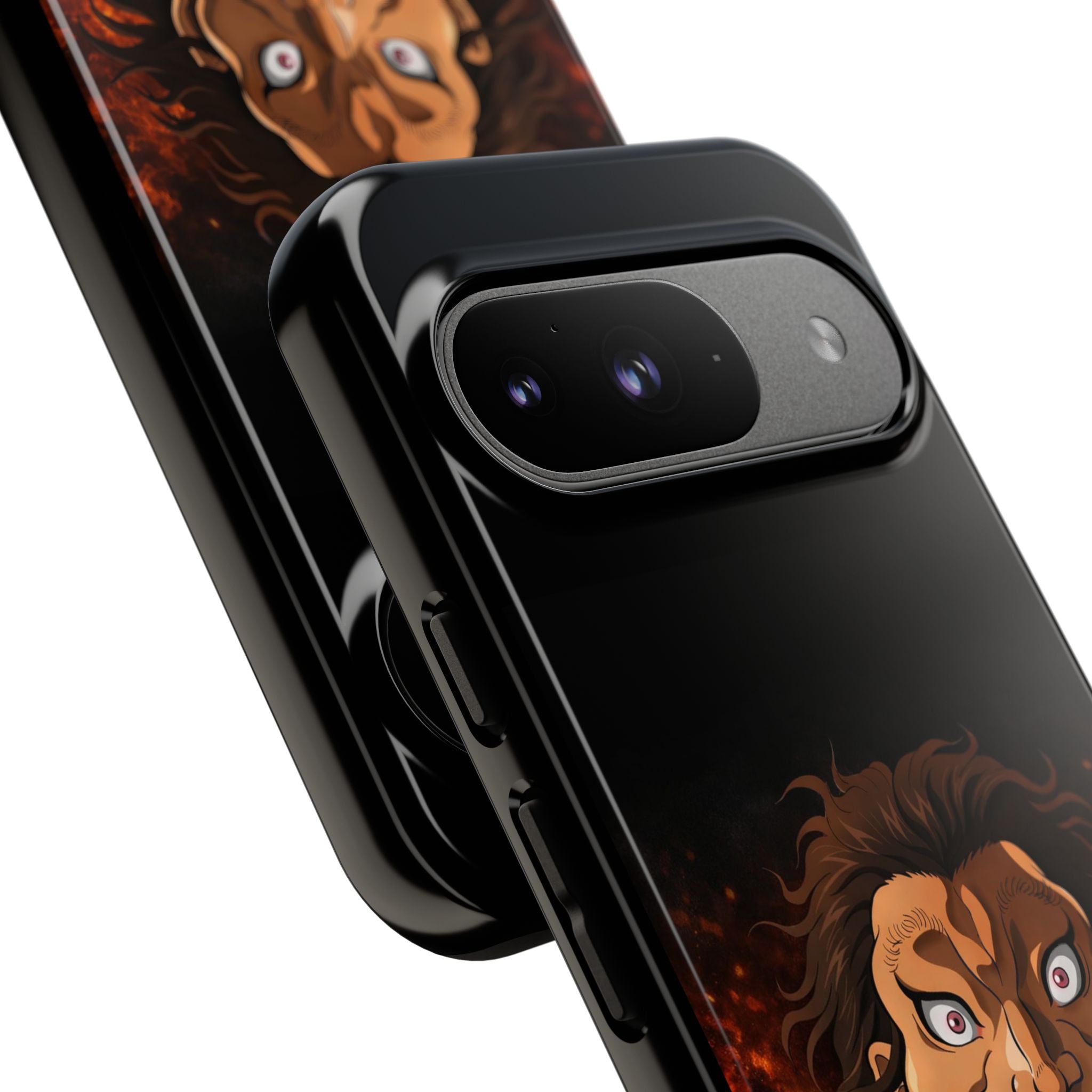 Wild Warrior Anime Phone Case – Bold Manga Art Protective Cover