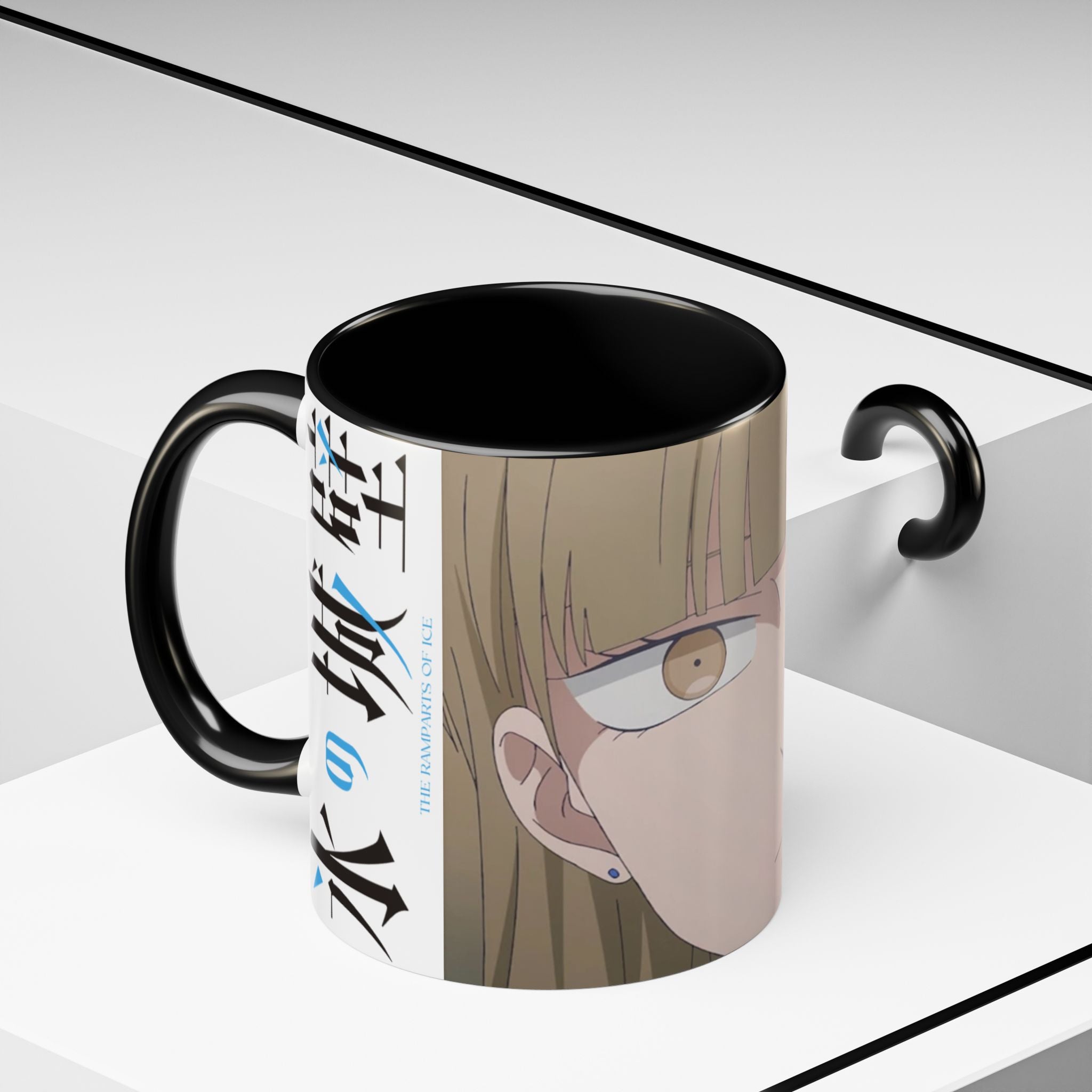 Ramparts of Ice Anime Mug – Elegant Blonde Character Design | Aesthetic Manga Cup