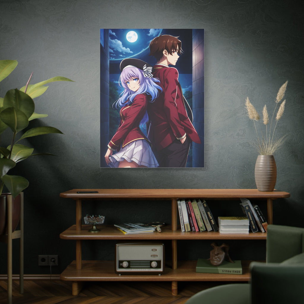 Classroom of the Elite Canvas Print – Elegant Anime Wall Art