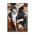 Jujutsu Kaisen Anime Poster – Yuji Itadori & Choso Battle Scene Wall Art
