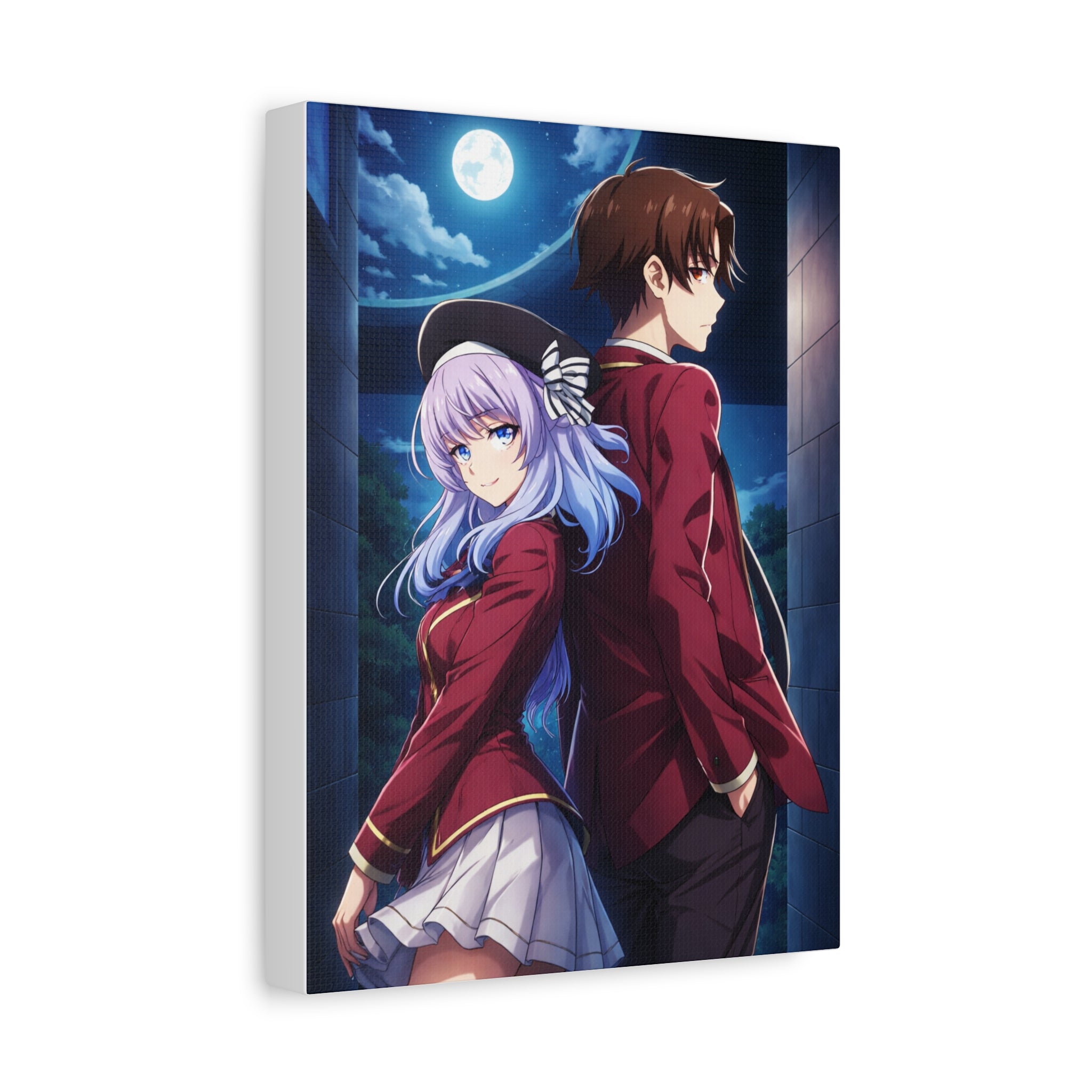 Classroom of the Elite Canvas Print – Elegant Anime Wall Art