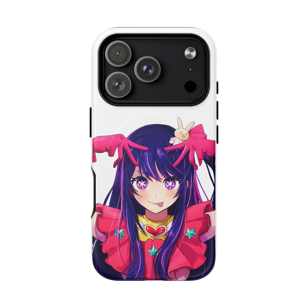 Oshi no Ko Anime Phone Case – Ai Hoshino Kawaii Manga Design