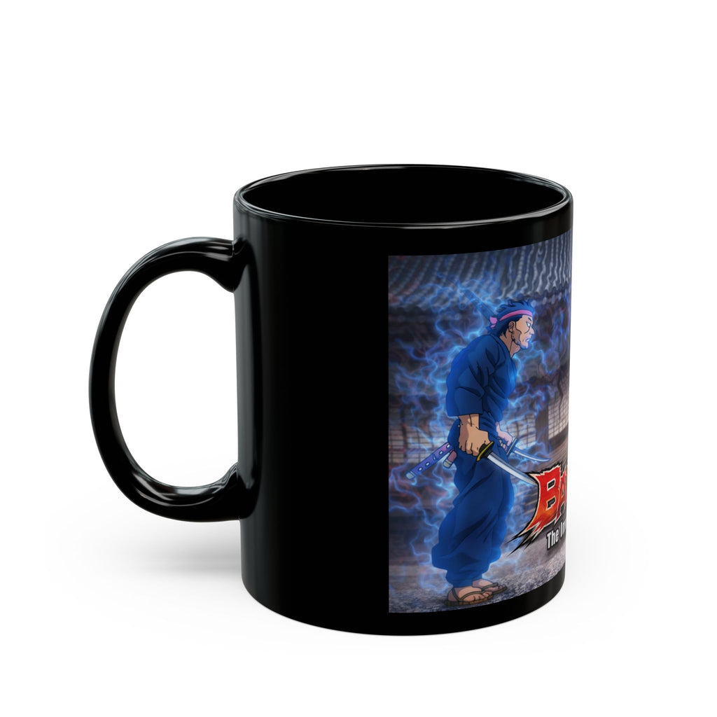 Baki vs Samurai Battle Mug – Anime Fighting Spirit Design