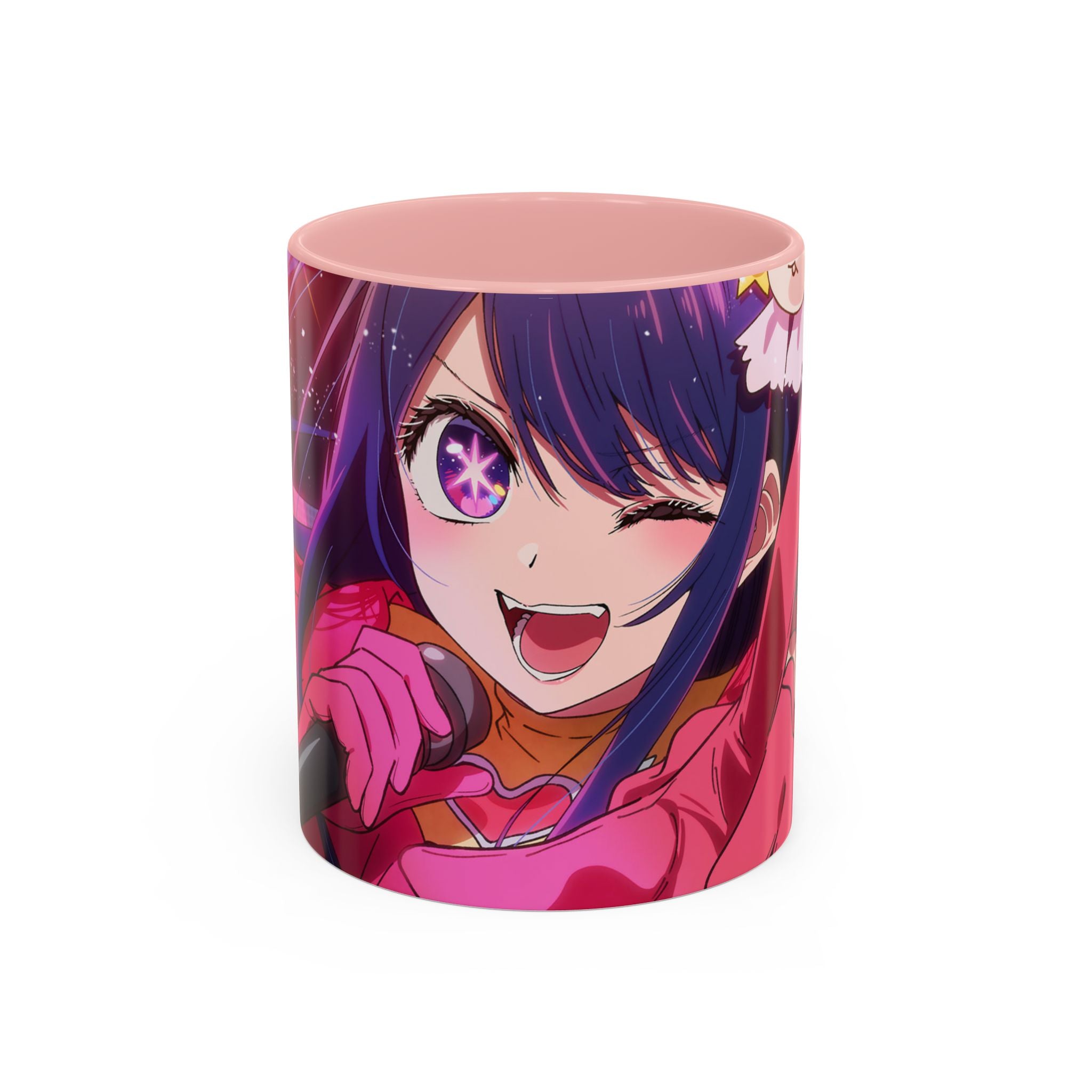 Oshi no Ko Anime Mug – Cute Manga Coffee Cup for Fans – Ai Hoshino Inspired Gift