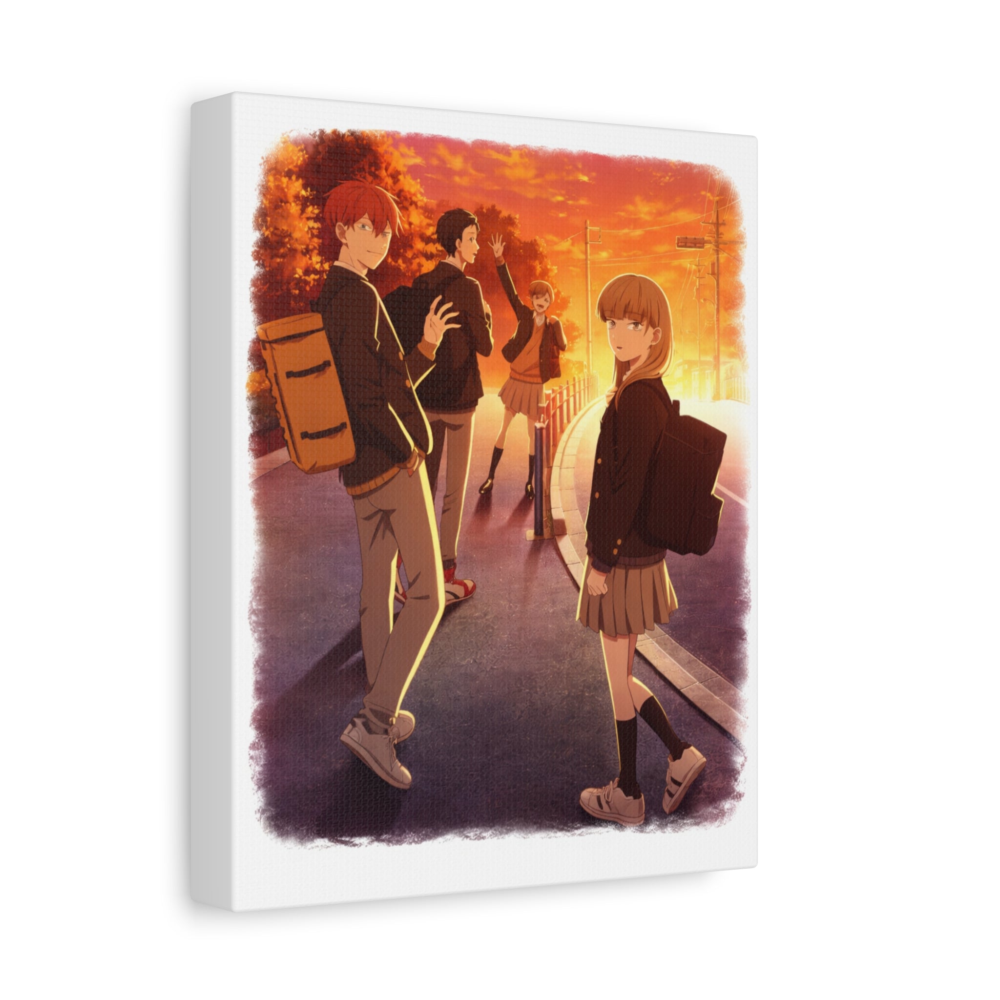 Ramparts of Ice – Sunset Scene | Matte Canvas, Stretched 1.25"