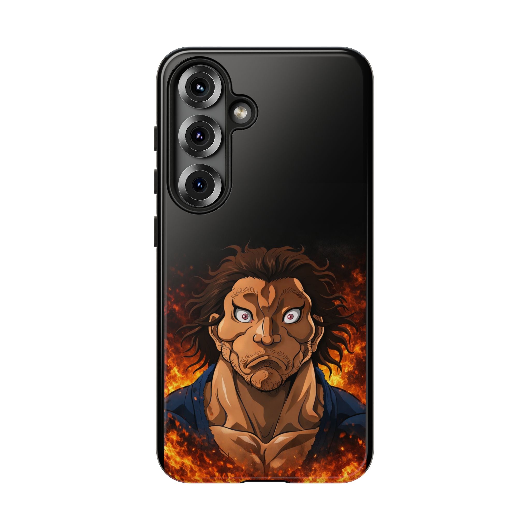 Wild Warrior Anime Phone Case – Bold Manga Art Protective Cover