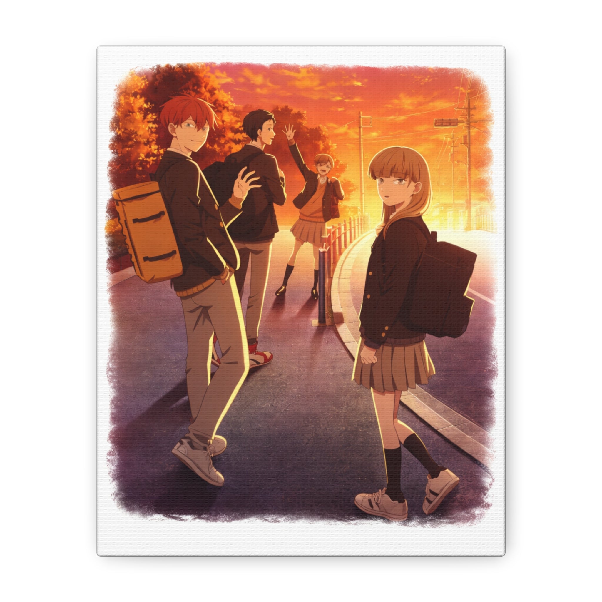 Ramparts of Ice – Sunset Scene | Matte Canvas, Stretched 1.25"