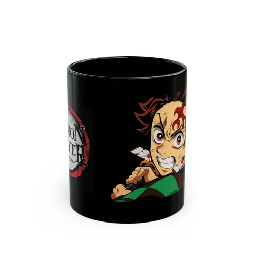 Demon Slayer Anime Logo Mug – Manga Collage Design