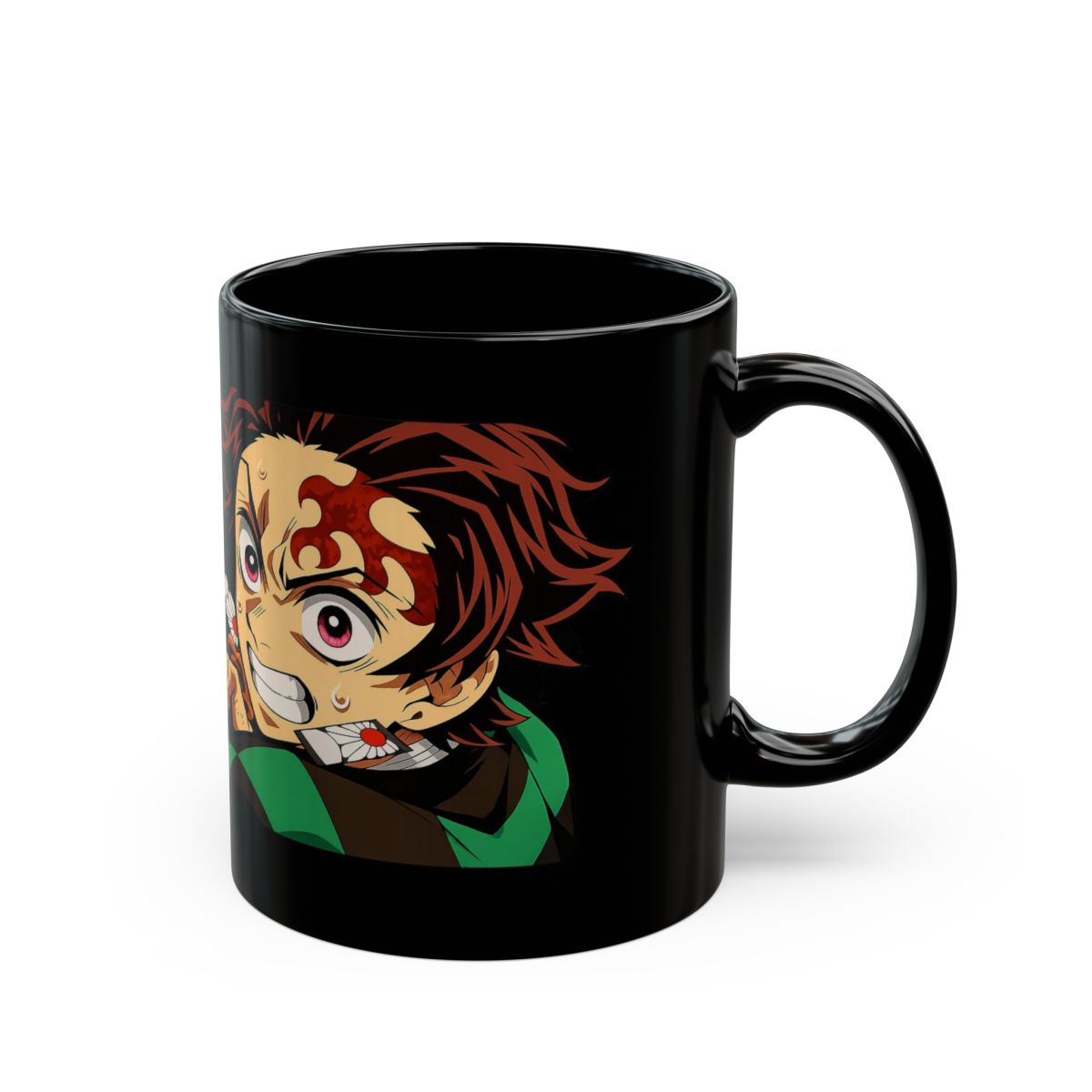 Demon Slayer Anime Logo Mug – Manga Collage Design